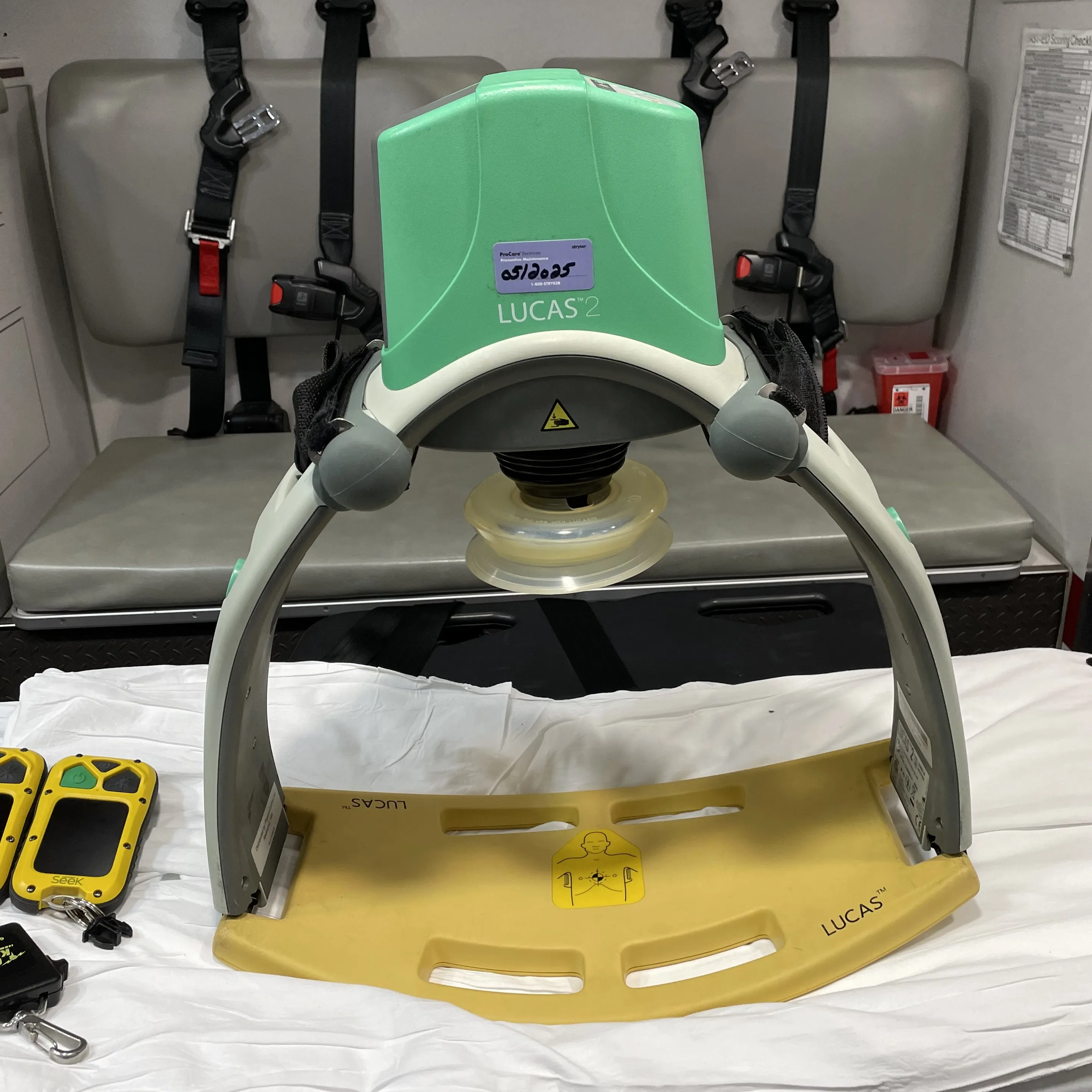 Image of Lucas Mechanical CPR Device